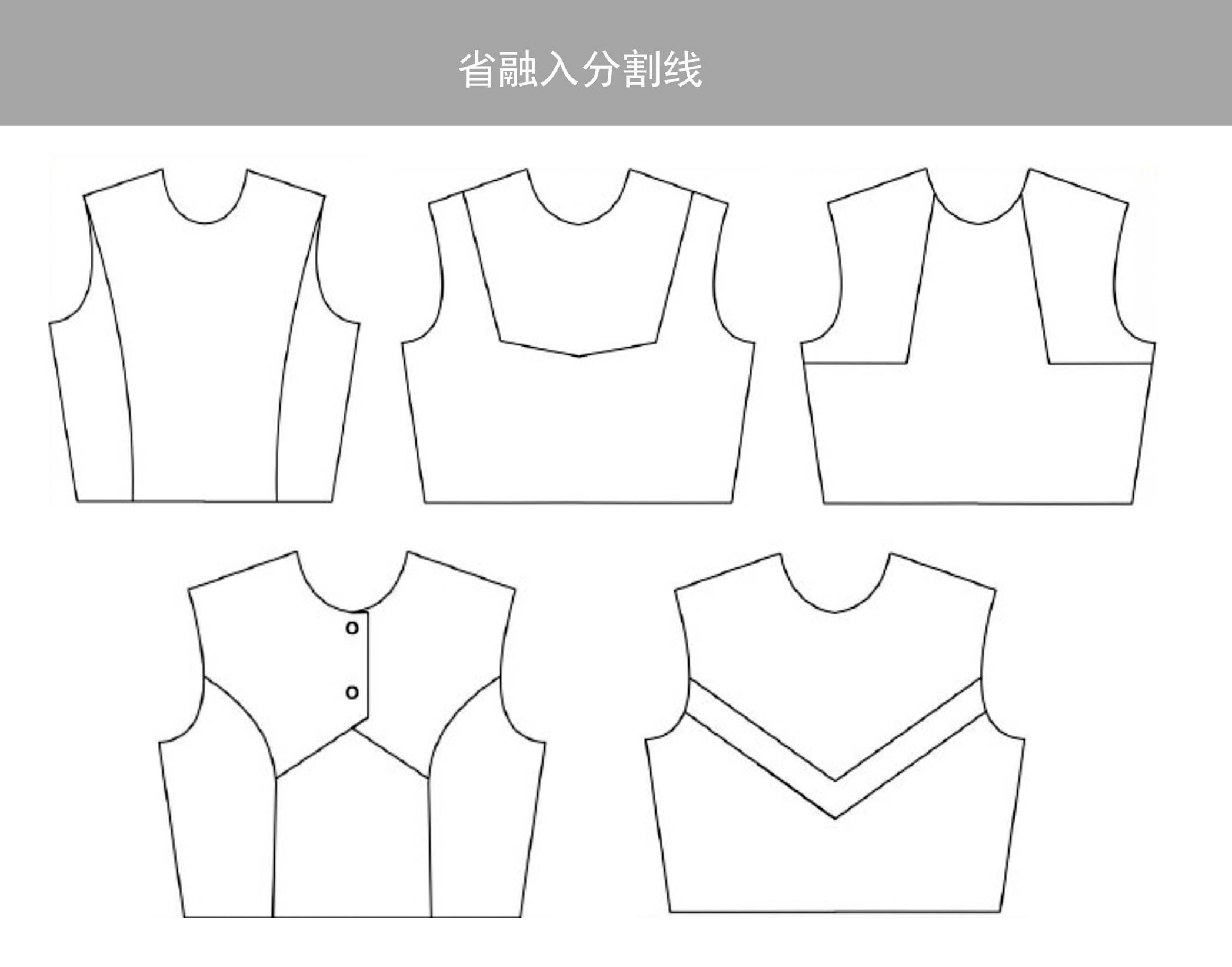 服装打版全封闭特训 | 平面制版与纸样设计实践 从平面上解构立体服装